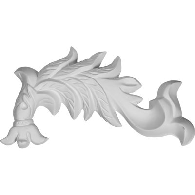 Needham 6.75'' H x 3.875'' W x 0.75'' D Urethane Onlay Scroll