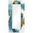 "Blue Sky" Rectangular Beveled Mirror on Free Floating Reverse Printed Tempered Art Glass