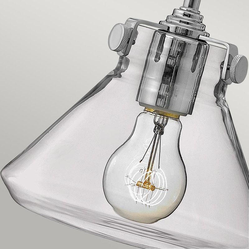 Redfern Steel Armed Sconce, Chrome