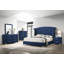 Ensemble de chambre à coucher 3 pièces avec commode et miroir Myo Pacific Blue-78496068