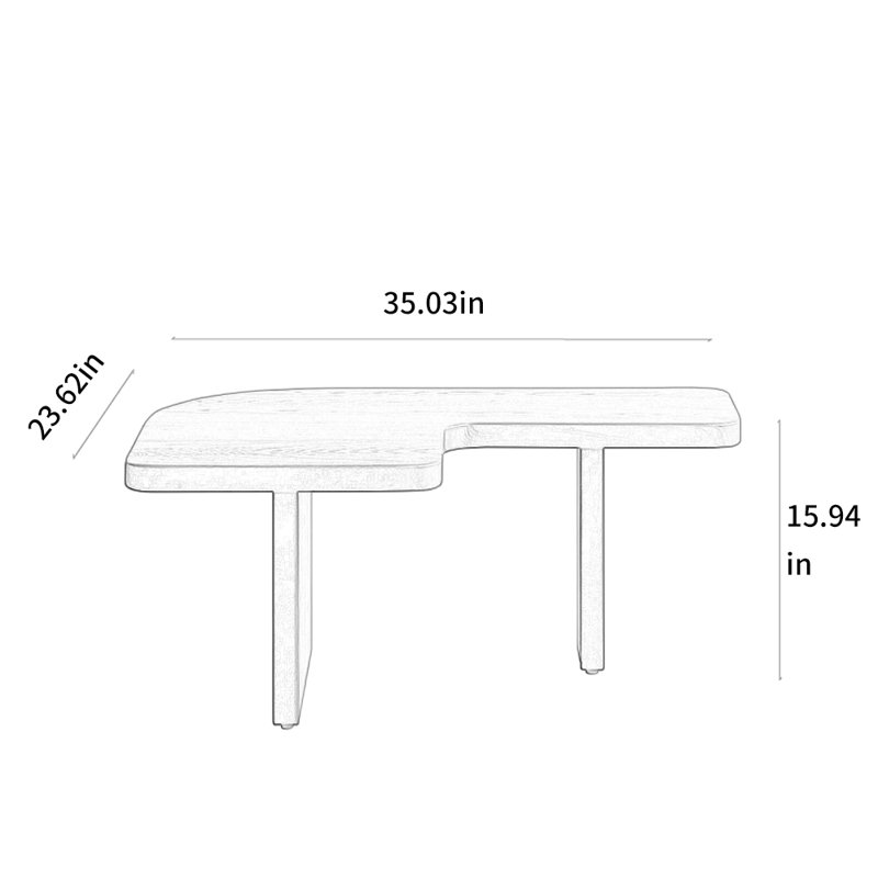 Table basse Creative, Noir, noir, noir, noir