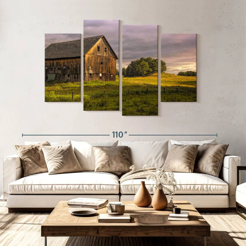 Lilie, New Hampshire, vieille grange, H 54 po x l 84 po