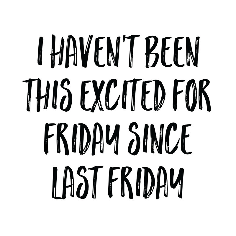 Last Friday - Wrapped Canvas Print, 76cm H x 76cm W x 3.8cm D