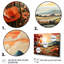 «Countryside Red Poppy Field VI», reproduction d'art sur toile-218525141-218525183