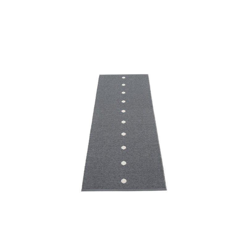 Area Rug in Black, Runner 2'3" x 6'6"