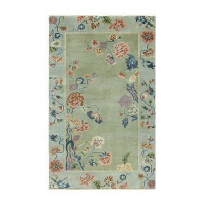 One-of-a-Kind 3'1x5'0 Hand Knotted Area Rug