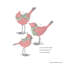 Ensemble décoratif 3 pièces cardinal avec écharpe