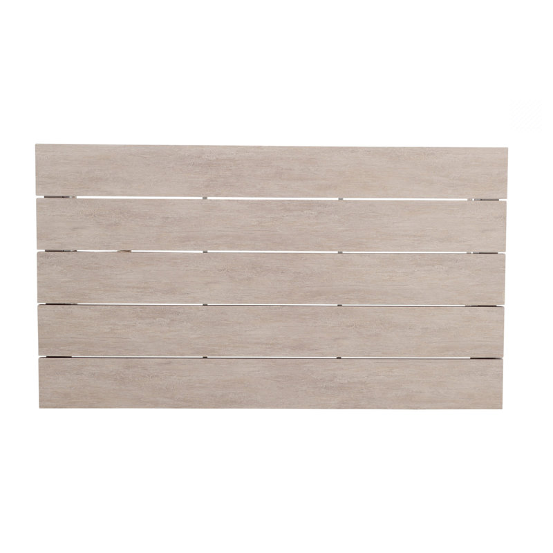 Durable Aluminum Coffee Table with Solid Construction