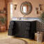 Meuble-lavabo autoportant avec lavabo composite et six tiroirs, portes-1035992284