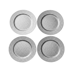 Ensemble de 4 assiettes de présentation Rhiannon