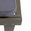 WOOD CHAISE LOUNGE W/ CUSHION-634247303-634247300