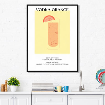 «Vodka Orange Punch Party», impression d'art mural