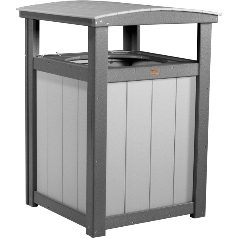 Poubelle Gennadius, Gris tourterelle, Ardoise