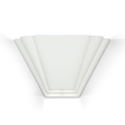 Themis Ceramic Flush Mounted Sconce