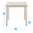 Violette 4-Person Solid and Manufactured Wood Top Counter Dining Set-1612775397-1612775398