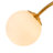 Honniball Frosted Glass Globe Sputnik Semi-flush Mount-1230818863-1232926380