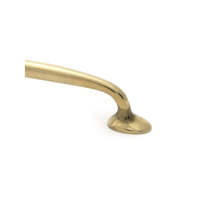 Moore Handle Pull, Aged Brass, 8.8"