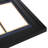 14x20 Black Wood Diploma Frame with 2-Opening for 8.5x11 Certificates or Photos