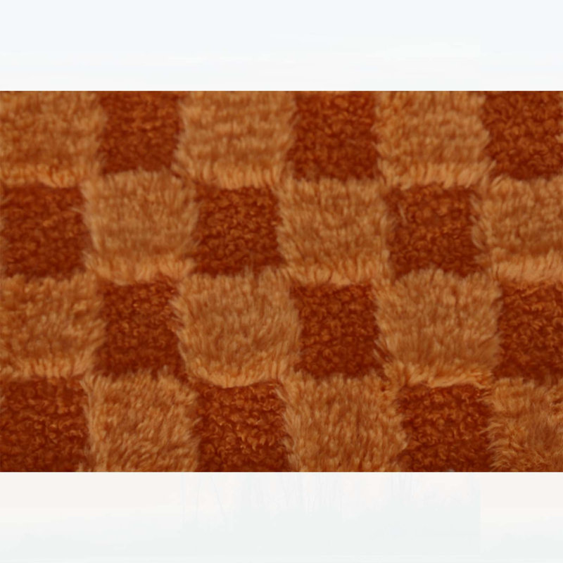 Fauteuil en tissu Classic Diamond, Orange Polyester