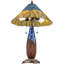 Lampe de table 24,5 po Cristal Azul