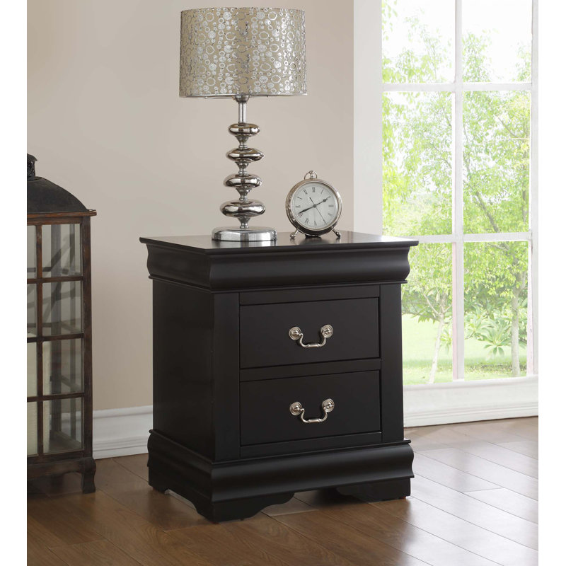 Nightstand, Black 1