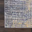 Tapis bleu / blanc contemporain anglais-1093556153