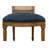 20 " H Upholstered Ash Solid Wood Side Chair