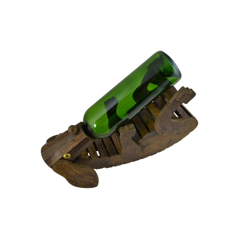 Porte-bouteille en bois 15 po