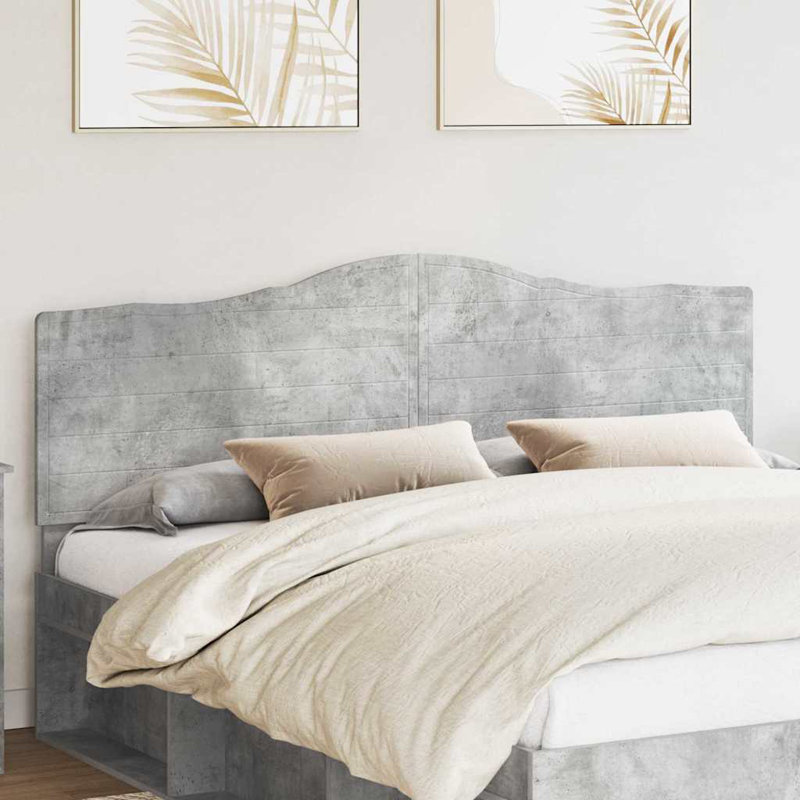 Headboard, King, Concrete Grey