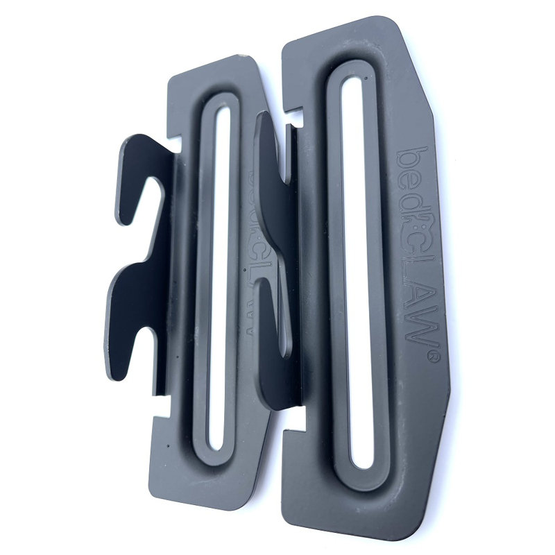 bedCLAW #35 Hook Plate Conversion Adapter Kit for Using a Bolt-On Frame with a Hook-On Headboard