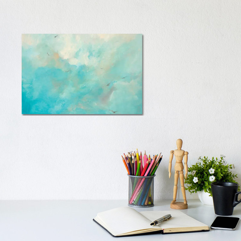 Dina D'Argo - Wrapped Canvas Painting, 20.32 cm H x 30.48 cm W