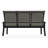 Belle Isle Sling Aluminum Frame 3-Seat Sofa with Marine Grade Polymer Arm Accent-98940107-98940074