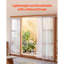 Voilages blancs, 2 panneaux de 213 cm de long (52 po x 84 po chacun), 100 % polyester. Parfait pour la chambre, le salon, le balcon ou le jardin. Installation facile grâce à ses deux passants pour tringle.-226520040