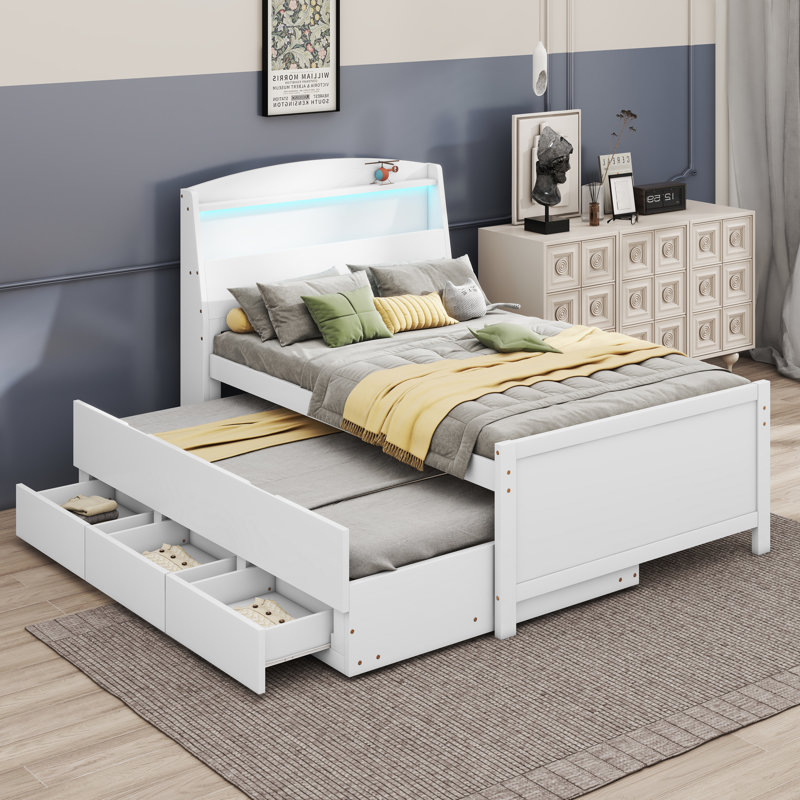 Platform Storage Bed, Twin