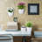 Nakke Self-Watering Plastic Indoor Wall Planter