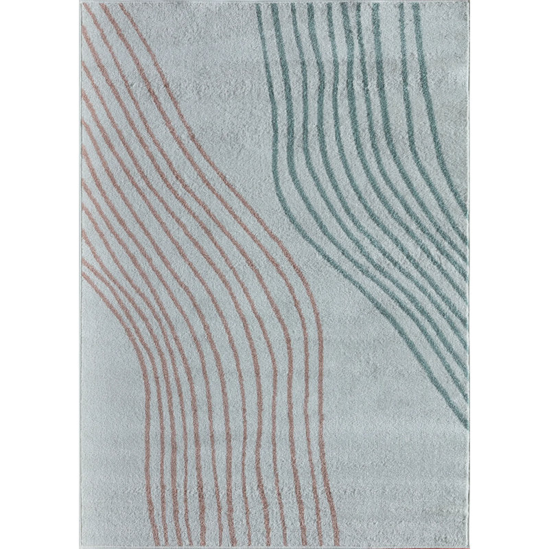 Elleisha Performance Abstract Indoor Rug, Rectangle 2'0" x 4'0"
