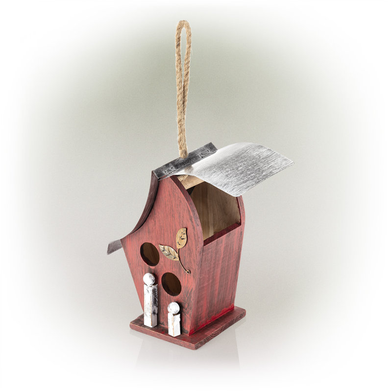 Hanging Birdhouse, Red