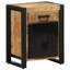 Amenata 40cm W Iron Bedside Table