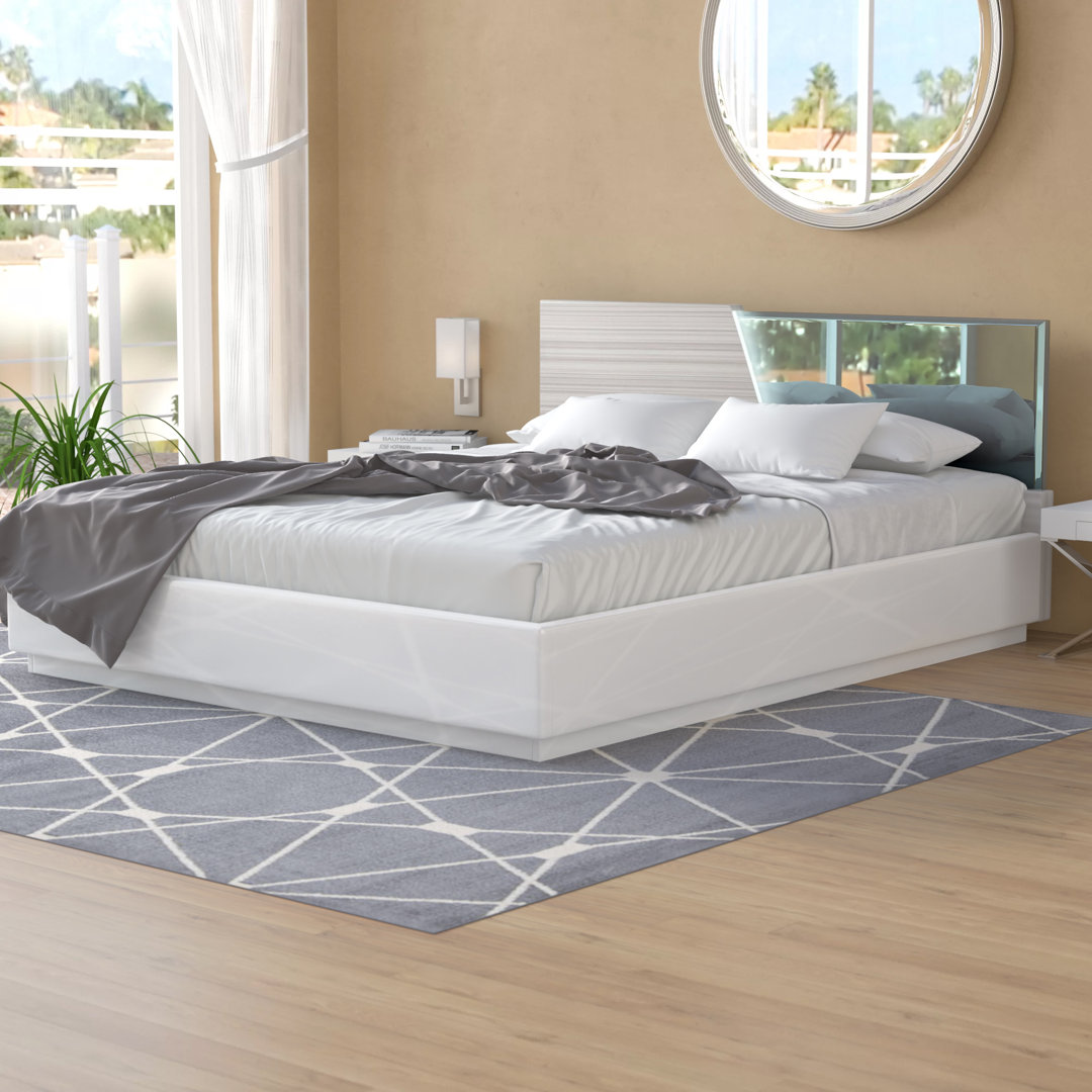 Manchester Solid Wood Platform Bed Orren Ellis