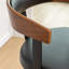 Tabourets de comptoir pivotants en cuir Modern-2105635186-2105635187
