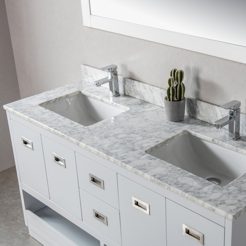 Ensemble de meuble-lavabo double 60 po Vyron