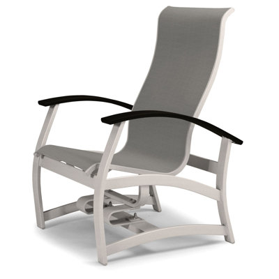 Askar Powder Coated Aluminum Outdoor Lounge Chair