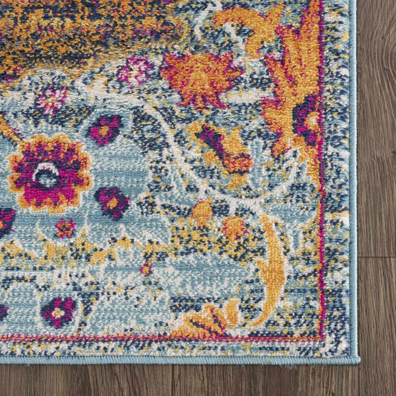 Favreau Oriental Indoor Rug, Rectangle 5'3" x 7'