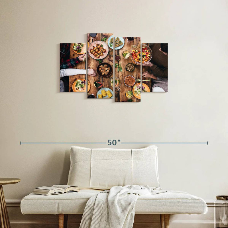Yarlin Cozy Rustic Dinner, 22'' H x 36'' W