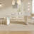 Rectangular marble dining table-1602753369