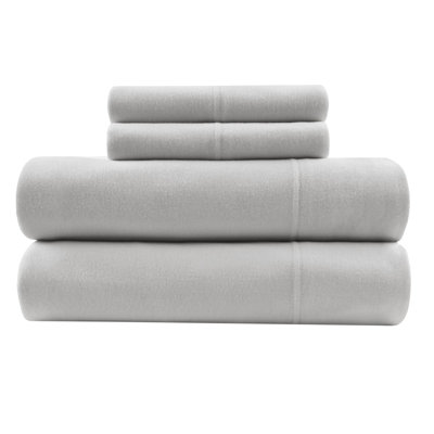 All Season Comfort Sheet King - Cotton Blend Knit 50% Warm And Cozy