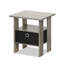 Stanbridge Side Table with Storage-650560675