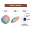 Horloge murale Rainbow
