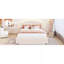 Lit plateforme tapissier avec tiroir Teddy