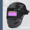 Casque de soudage à énergie solaire à obscurcissement automatique LCD Bouclier de soudage transparent